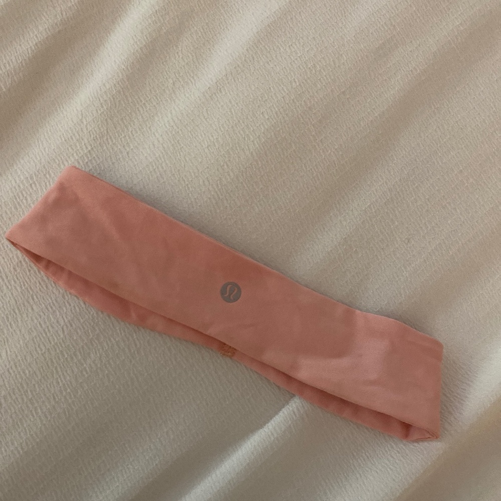 Pink Lululemon headband